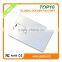 Private customized logo bulk plastic business card usb 8GB
