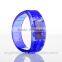 Sound activated LED flashlight wristband LED light up PVC bracelet party promotion gift wristband