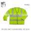 long sleeve safety high visibility life jacket
