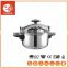 polished stainless steel cookware sandwich bottom pressure cooker rice cooker super capsule bottom cookware