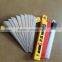 Utility knife,knife blade 9mm