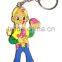 Handbag Decoration pvc made custom 3d keychain