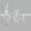 Lovely Decorative Porcelain Ceramic Rabbit Figurines
