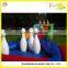 Inflatable Bowling Set with Inflatable Zorb Ball for Kid and Adult Sport Entertainment