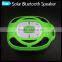 New Design Mini Solar Power Portable Bluetooth Speaker