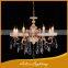 Contemporary Luxury Super Large 8 Lights Crystal Chandelier With Egg Drops