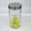 2000ml New Design Pasta Glass Jar with Metal Screw Lid