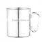 colorful hand kids mug 220ml double wall stainless steel coffee mug