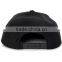 Daijun New Design OEM Hot Sale 100%Cotton Plastic Buckle Black Metal Patch Logo Men Custom Hat With Leather Strap