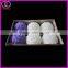 purple rose balls wedding