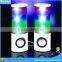 Color LED Stars Light Up Speaker with sound responsive light,Led Flashing Speaker
