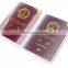 Clear Transparent Passport Cover / passport holder / travel passport protector