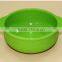 Kids Silicone Baby Food Non-Slip Pudding Bowl With Spoon Easy Travel Toddler