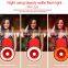 4 in 1 fisheyes lens led flash fill in night light, for iphone external led flash light