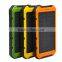 3000mah - 10000mah mobile phone solar panel power bank charger