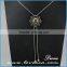 New latest model fashion necklace women wholesale snap button pendant jewelry