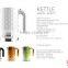 Cotek Kitchen appliance of electric kettle 220w 1.7L / Boiler 3000w 1.5L with Chrome base Concealed heating element