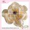 3 inch decorative handmade satin garment flower for kids dresses