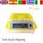 factory direct supply 56 mini chicken egg incubator for sale
