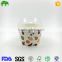Hengjia factory High Quality Disposable Printed Paper Frozen Yogurt Bowl,Disposable Paper Ice Cream Frozen Yogurt Cups