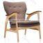 Living Room Chair Wooden Lounge Chair #AWF29