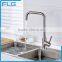 Modern Design Nickel Deck Mounted Kitchen Sink Faucet