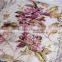 100%polyester Popular Tricot Flower Pattern for Lining Printed Velvet Fabric