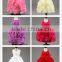 Flower Girl Dress Ivory Rose Flower Dress Wedding Bridesmaid Formal Dress Girl Pageant Birthday Dress For Holiday
