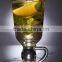 handle and stem wine glass