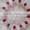beautiful round glass bracelet fashion bail white pink black green