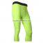 Fashion colors 7 pionts man sport fitness compression t-shirts
