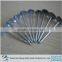 Q235 hard drawn roofing nails with washer