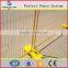outdoor hot dipped galvanized pvc coated temporary fence