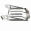 Chrome /Black Air Wing Two-Up Luggage Rack For Softail Fat Boy Night Train 06-17