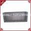 Hand-crafted rectangular fruit and vegetable storage basket for supermarket