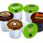 empty plastic pp and evoh film intergrated k-cup