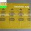 Yellow Industry asbestos printed poly bag
