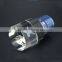 Crystal glass stopper aluminum screw cap for wine glass bottle
