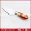 Set of 4pcs cheese knife handle with metallic paint kitchen ware