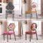 Quality European Antique Metal Upholstered Dining Chair QL-T851