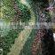 artificial grass wall china factory (5X5.5m) pattern plant wall
