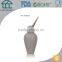 White Minimalist Concrete Woodpecker Ornament for home decor