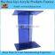 Factory wholesale plexiglass modern design lectern stand