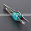 Wholesale specifications of various styles eyebrow tweezers, oblique mouth