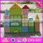 2017 new design 20 pieces model buildings kids wooden toy blocks W13A121