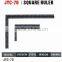 high quality tri square ruler with black surface