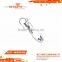 Vase Shape Multifunctional Key Chain Stainless Steel Tools with Flower Pattern