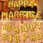 16 Inch Helium Inflatable Foil Balloons Party Decoration Gold Foil/aluminum Balloon