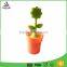 Lottie supply fashion food garde Eco-friendly non-toxic pot plant shape silicone tea infuser