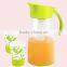 2016 New arrival plastic PS cooler jug with ice tube